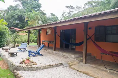 Image de Maison à Ubatuba. Nature et calme à côté de la plage Félix. Idéal pour les familles