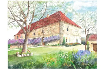 Image de Gîte Dordogne, 5 chambres, 5 salles de bains pour 9 personnes. Charme et espace.