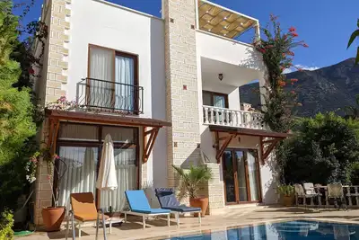 Image de Villa Sovalye: 3 chambres doubles, 3 salles de bains, grande terrasse sur le toit et piscine privée