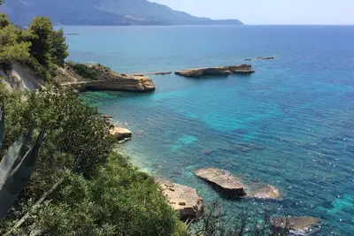 Image de Bungalow Kefalonia: bungalows de 2 chambres à Spartia sur un vaste territoire