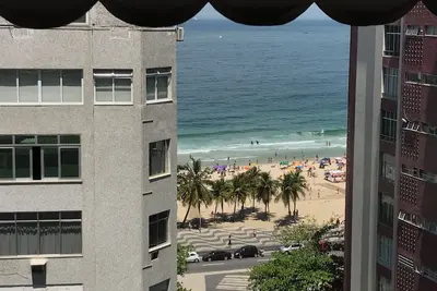 Image de Rio! Copacabana Proche De La Plage Avec Vue Sur La Mer