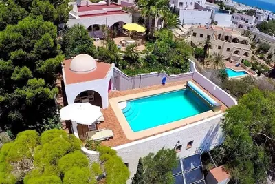 Image de Maison de vacances Mojacar pour 1 - 6 personnes avec 3 chambres à coucher - Maison de vacances