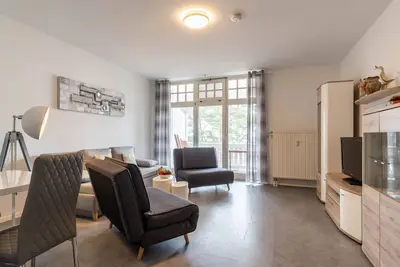 Image de Appartements 2 pièces avec balcon et vue mer directement sur la promenade de la plage