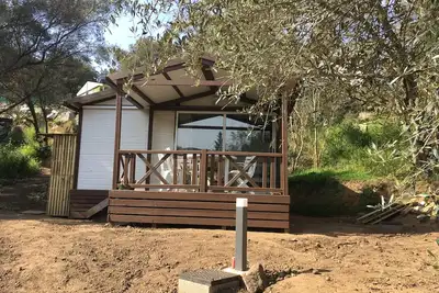 Image de Bungalow Maurea 4( climatisé) à 300m de la plage.