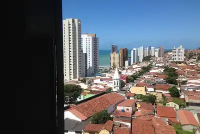 Image de Studio Natal à Petrópolis avec vue sur la mer et la colline près de Praça das Flores