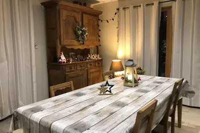 Image de Maison, clôturée, dans village calme. Proche de Colmar et de la route des vins