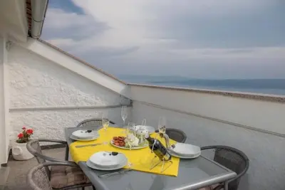 Image de Appartement dans Crikvenica avec vue mer, terrasse, Climatisation, Wifi (4628-55)
