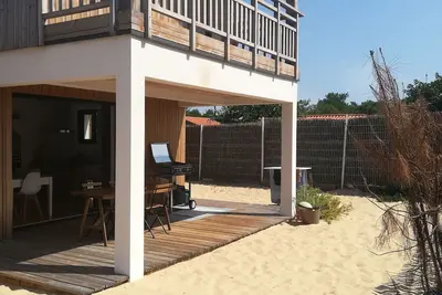 Image de Contis plage maison récente 100m du courant 300m plage