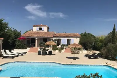 Image de Proximité Cassis et plage, magnifique villa provençale avec piscine chauffée