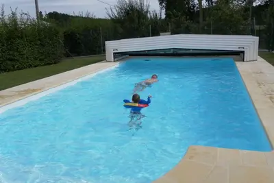 Image de Gite fleuri Les Géraniums 3 * avec piscine au coeur des châteaux de la Loire