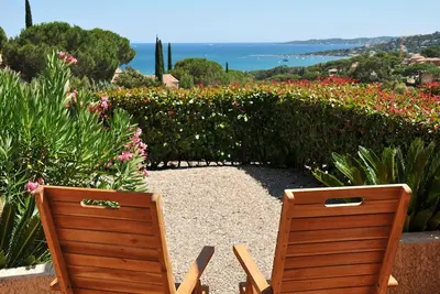 Image de Apartment in Sainte Maxime with sea view, sleeps 4, sandy beach 300 m away