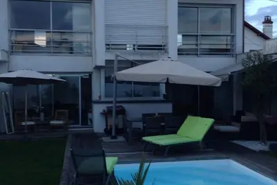 Image de Villa piscine contemporaine golf et plages anglet et Biarritz