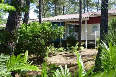 Image de Maison avec piscine au milieu des Golfs de Lacanau Océan