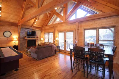 Image de Étourdissant! Cabine Timber Frame de luxe au cœur de la vallée de Wears