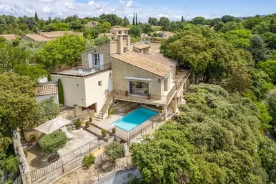 Image de Maison La Roque -  Paradis en Provence, Piscine, Vue exceptionnelle