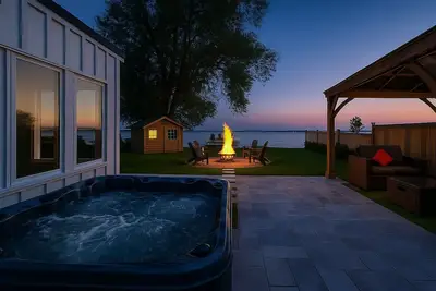 Image de Tex Luxury Waterfront Cottage (35 min en voiture de Toronto)