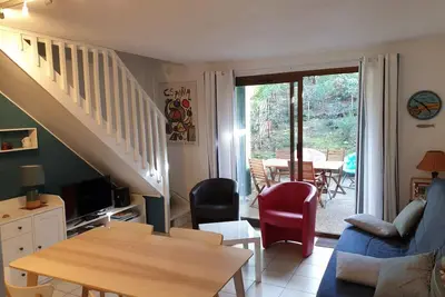 Image de Agréable pavillon mitoyen type 3 dans résidence avec piscine sur le Golf 76sav