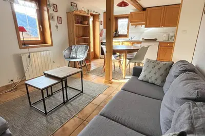 Image de Appartement 4Pers-2chb- Balcon calme plein sud -centre village Grand Bornand