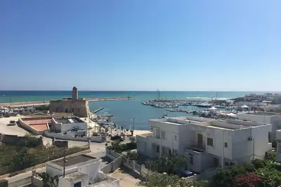 Image de Monolocale vista mare-Studio-Balcon-Salle de bain privée séparée