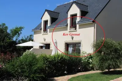 Image de Ker Grenat maison de charme *** Ă Baden avec jardin privatif Golfe du Morbihan
