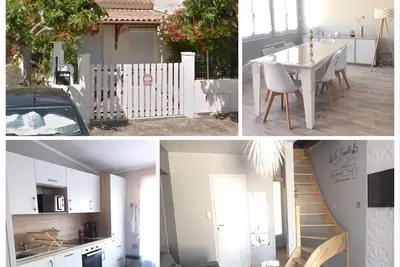 Image de Villa T4 - 150m de la plage - jardin - St Pierre La Mer - meublé de tourisme 3*
