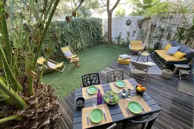 Image de Montpellier, CŒUR Port Marianne, Climatisation, Jardin privé et Garage privé