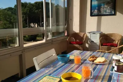 Image de Argelès sur mer Plage nord appartement de 2 à 5 pers à 300 m de la mer