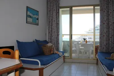 Image de Studio à Villeneuve-Loubet Plage avec Parking Privé, 2\/4 Couchages