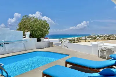 Image de Kamari Villa-A2-w \/ piscine privée et spa extérieur-jacuzzi