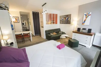 Image de Grand studio 36m2 exposé plein sud et bordant la Place Marcadieu