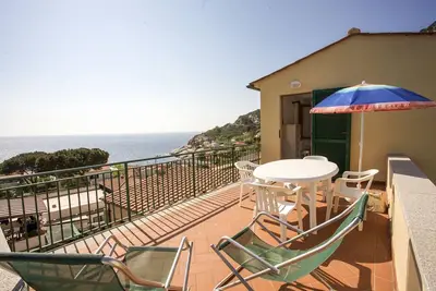 Image de Villetta la Terrazza 4\/6 lits sur la mer de Chiessi