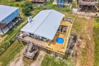 Image de \"Sea Dog\" Fantastic Gulf View Dauphin Island, une maison accueillante pour animaux de compagnie! À Voir! !