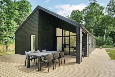 Image de Belle maison à Glesborg avec sauna