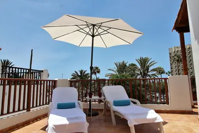 Image de Appartement Playa de las Américas 2 à 4 personnes vue mer piscine chauffé