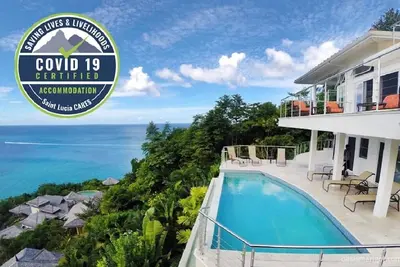 Villa privée située dans la baie de Marigot * Réductions hebdomadaires disponibles! *
