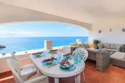 Image de Charmante maison avec vue sur la mer Ă Cap Salou 015 Casas Blancas