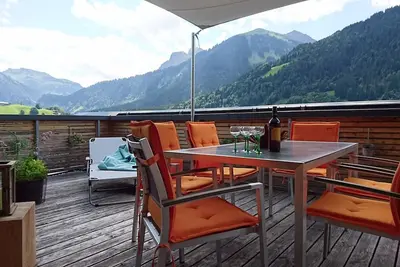 Image de Appartement (85 m²) avec une grande terrasse plein sud (30 m²) et sauna