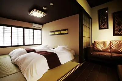Image de Senraku - Maison japonaise magnifiquement restaurée dans le centre de Kyoto! - Wifi gratuit