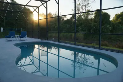 Image de Villa de luxe avec piscine privée (chauffée) au côté sud près de Legoland / Disney