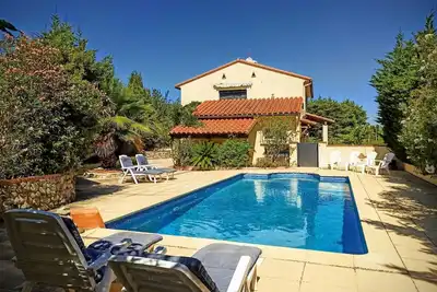 Image de Appartement au 1er étage d'une villa avec grande piscine privée
