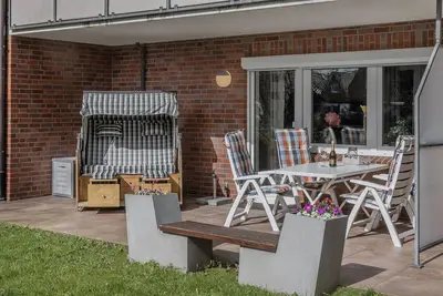 Image de Appartement Aimable avec terrasse dans Harlesiel