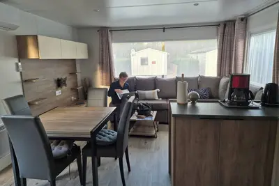 Image de Location Mobil Home Neuf Dans Village De Vacances **** Les Charmettes-Les Mathes