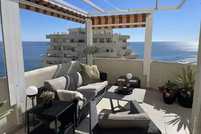 Penthouse avec vue imprenable sur la plus belle plage d'Espagne
