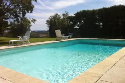 Image de Villa prox. Avignon, piscine, parc arboré tranquile