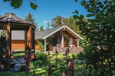 Image de Belle maison à Farsø avec sauna