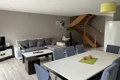 Image de Villa Fétuque Crin d'Ours à Merlimont avec bain à remous, animaux acceptés