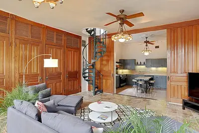Image de Fantastique spacieux appartement avec jardin