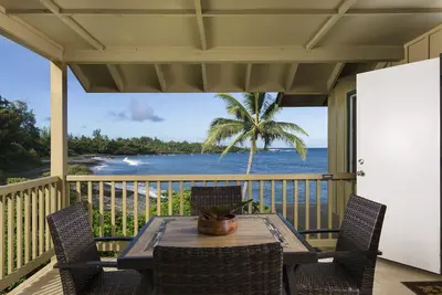 Image de Hana Kai Maui - Oceanfront \"Nanu'alele\" (Unit # 4) Upper Coin 100' Off eau