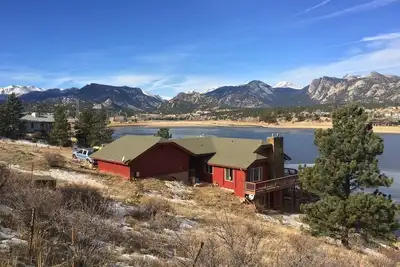Image de Meilleure Vue à Estes Park! 2e des 2 chalets Stunning adjacents sur le lac Estes # 3449