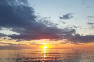 Image de Sable de sucre et magnifiques couchers de soleil